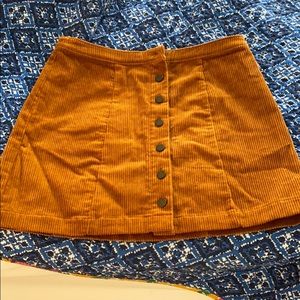 Corduroy skirt